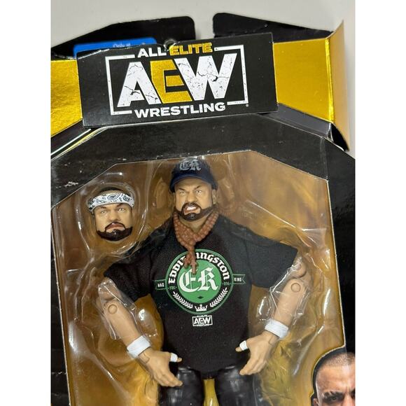 AEW Unrivaled Collection Eddie Kingston Action Figure #135 Walmart Exclusive New - Picture 2 of 4